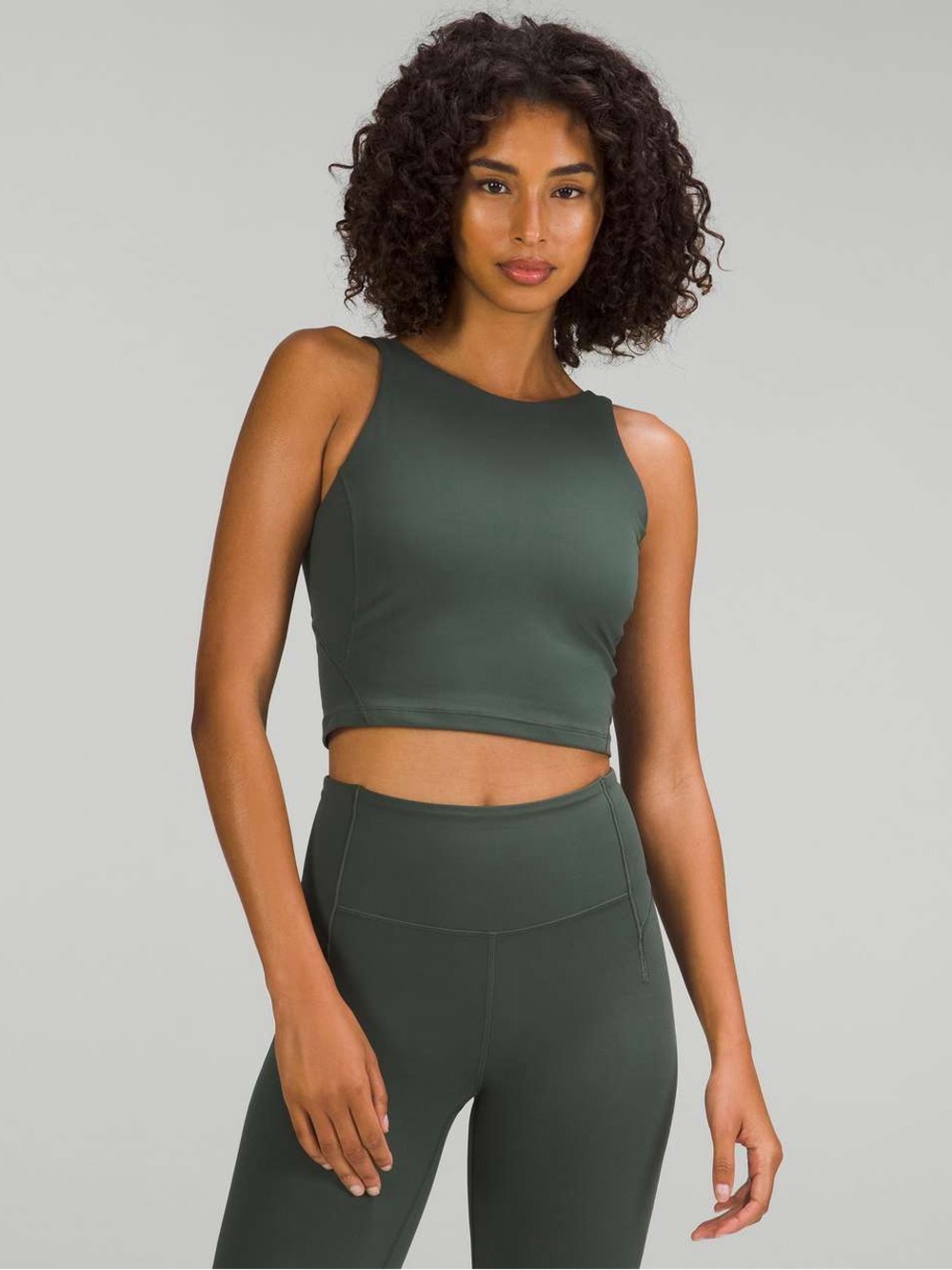 Lululemon Align High-Neck Tank Top -
Smoked Spruce